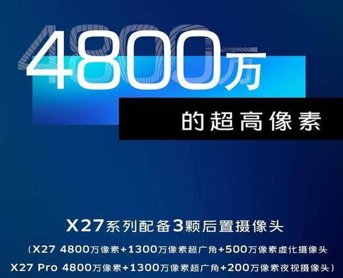 vivo x27相机官宣 4800万广角夜景三摄,悬浮式升降只需0.68